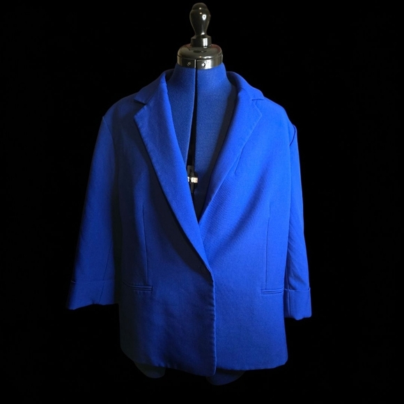 Black Label Jackets & Blazers - Black Label Royal Blue Women's Blazer